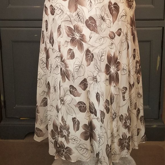 Ann Taylor Loft Floral Garden Party Dress Size 10 - Picture 8 of 11